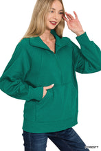Kangaroo Half Zip Sweatshirt (3 Colors)