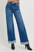 Love Story Wide Leg Jeans - Dark