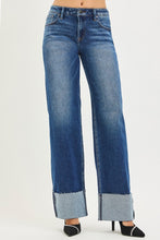 Day Dream Cuffed Wide Leg Jeans