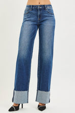 Day Dream Cuffed Wide Leg Jeans