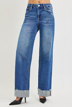 Lover Girl Cuffed Wide Leg Jeans