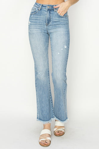 Frayed Away Crop Jeans