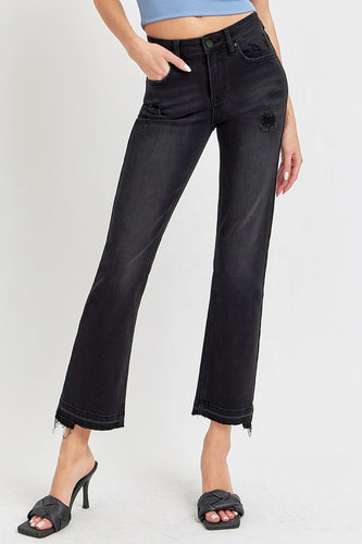 Jagged Edges Crop Jeans