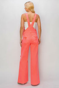 Color Me Coral Overalls