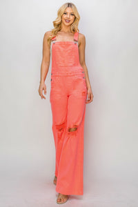 Color Me Coral Overalls