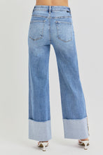 Wild One Cuffed Wide Leg Jeans