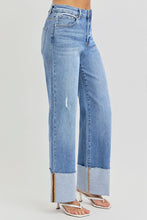 Wild One Cuffed Wide Leg Jeans