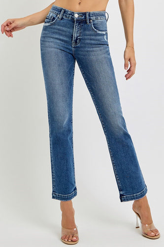 Straight To It Crop Jeans