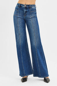 Slant N' Seam Wide Leg Jeans