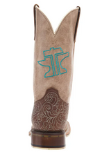 Tin Haul Brown Scrollwork Boots