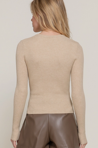 All Business Ribbed Sweater