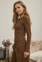 Harvest Henley Top (2 Colors)
