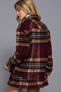 Plaid N' Pretty Shacket