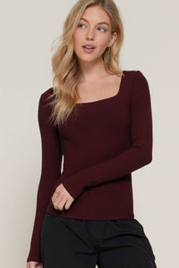 Squared Up Long Sleeve Tee (5 Colors)