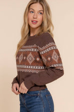 Jackie Jacquard Sweater