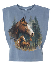 Wild Horses Boxy Tank