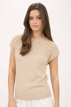 Equally Yoked Eyelet Sweater Top (2 Colors)