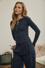 Harvest Henley Top (2 Colors)