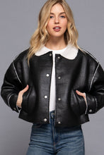 Bomber Babe Leather Jacket