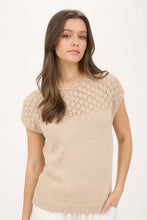 Equally Yoked Eyelet Sweater Top (2 Colors)