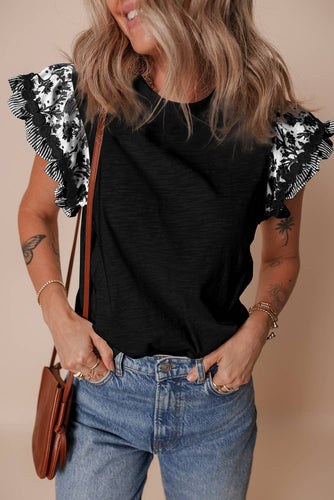 Rick-Rack Ruffle Top