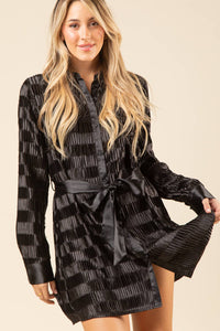 Party Hoppin' Shirt Dress