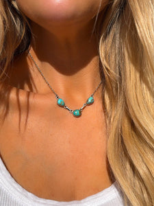 3's Company Turquoise Necklace