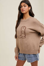 Give 'Em The Boot Sweater