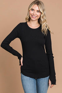 Hitchhiker Ribbed Long Sleeve