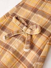 Lil Pumpkin Plaid Jeans