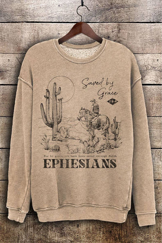 Ephesians 2:8-9 Sweatshirt
