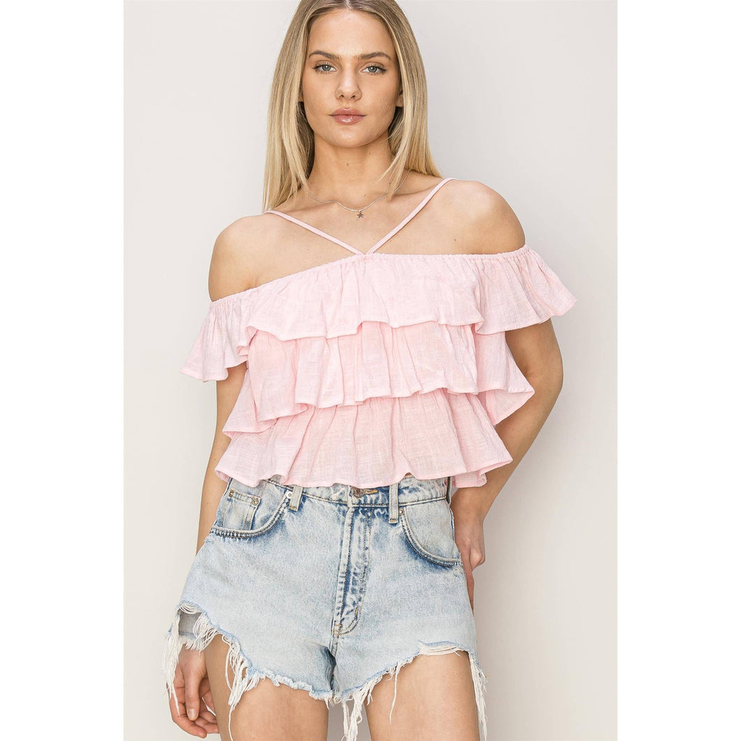 Gauze, Bless It Halter Top (2 Colors)