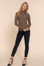 Cat's Meow Mock Neck Top