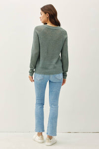 Over Your Eyes Sweater (4 Colors)