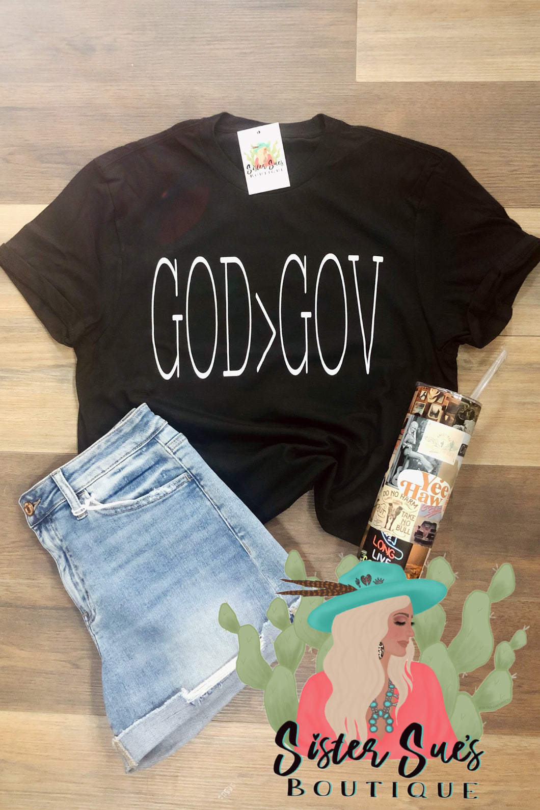 God > Gov Tee