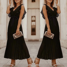 Woman In Black Dress