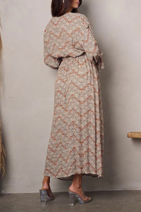 Leaves Falling Maxi Dress