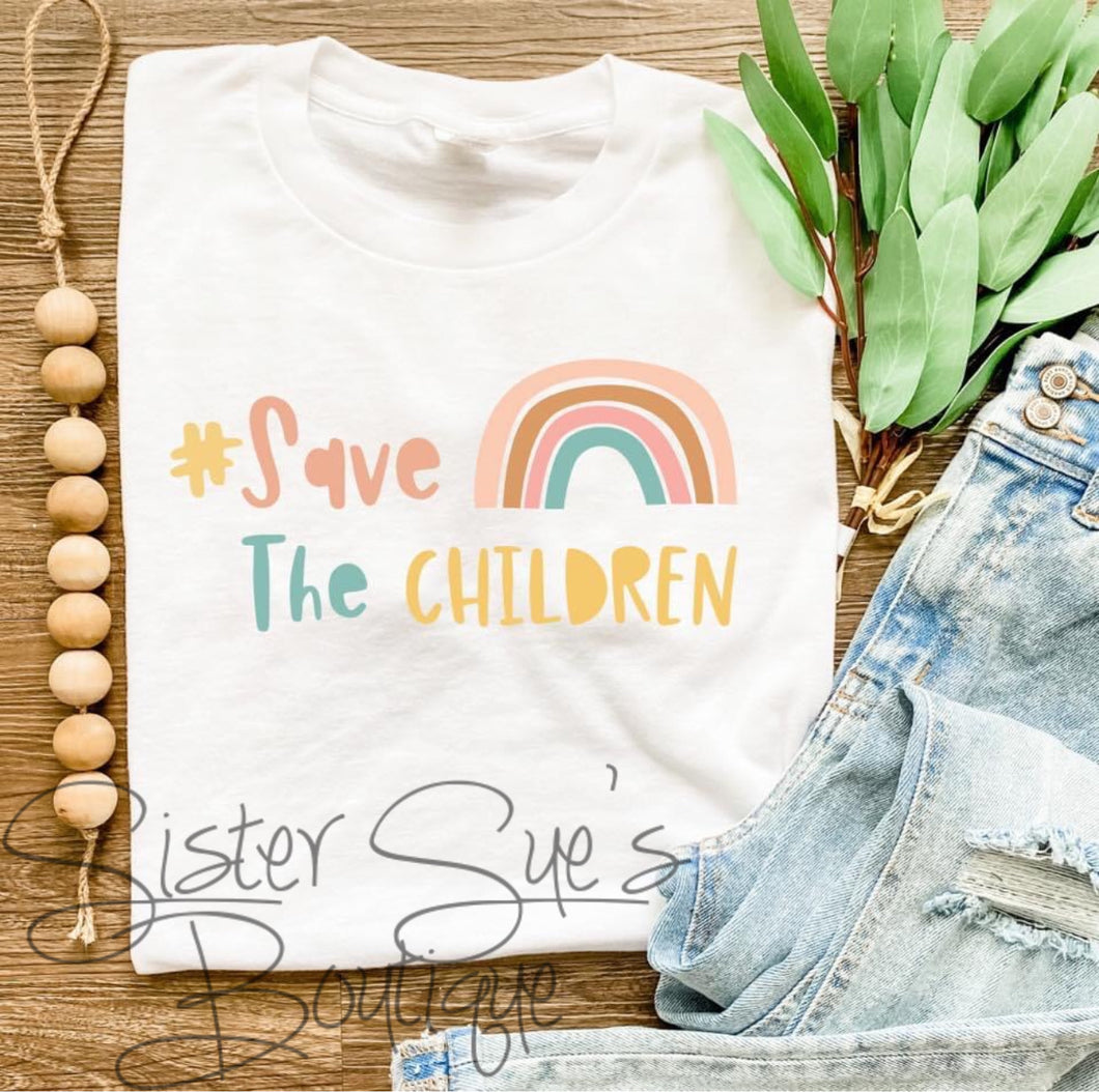 #SAVEtheCHILDREN Fundraiser Tee