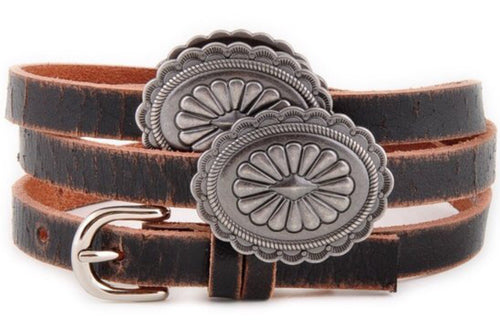 Skinny Concho Belt