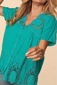 Teal You Love Me Blouse