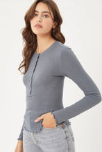Thermal Henley Tee (4 Colors)