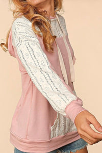 Ellie Eyelet Hoodie