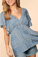 Denim N' Daisies Blouse