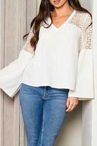 Bell Sleeve Babe Top (2 Colors)