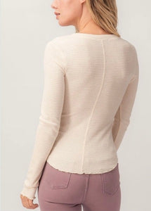 Thermal Henley Tee (4 Colors)